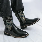 High Top Cowboy Fish Boots