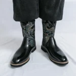 High Top Cowboy Fish Boots