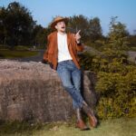 Men’s Western Fish Cowboy Boots With Square Toe